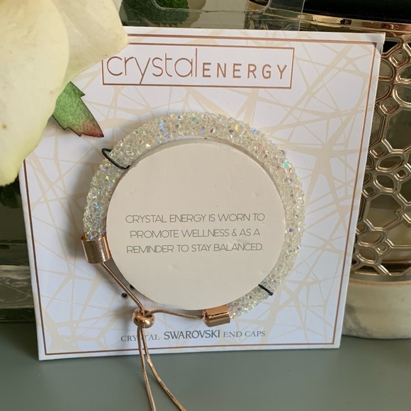 ❌SOLD❌NWT! Crystal Energy Swaroski Bangle - Picture 2 of 3